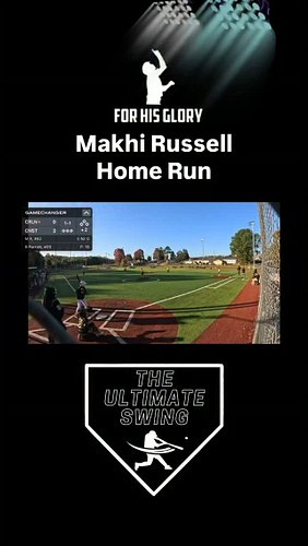 🔥Makhi Russell with his first over the fence bomb! 💣 

Congratulations Makhi!! 

#baseball #hitting #boom