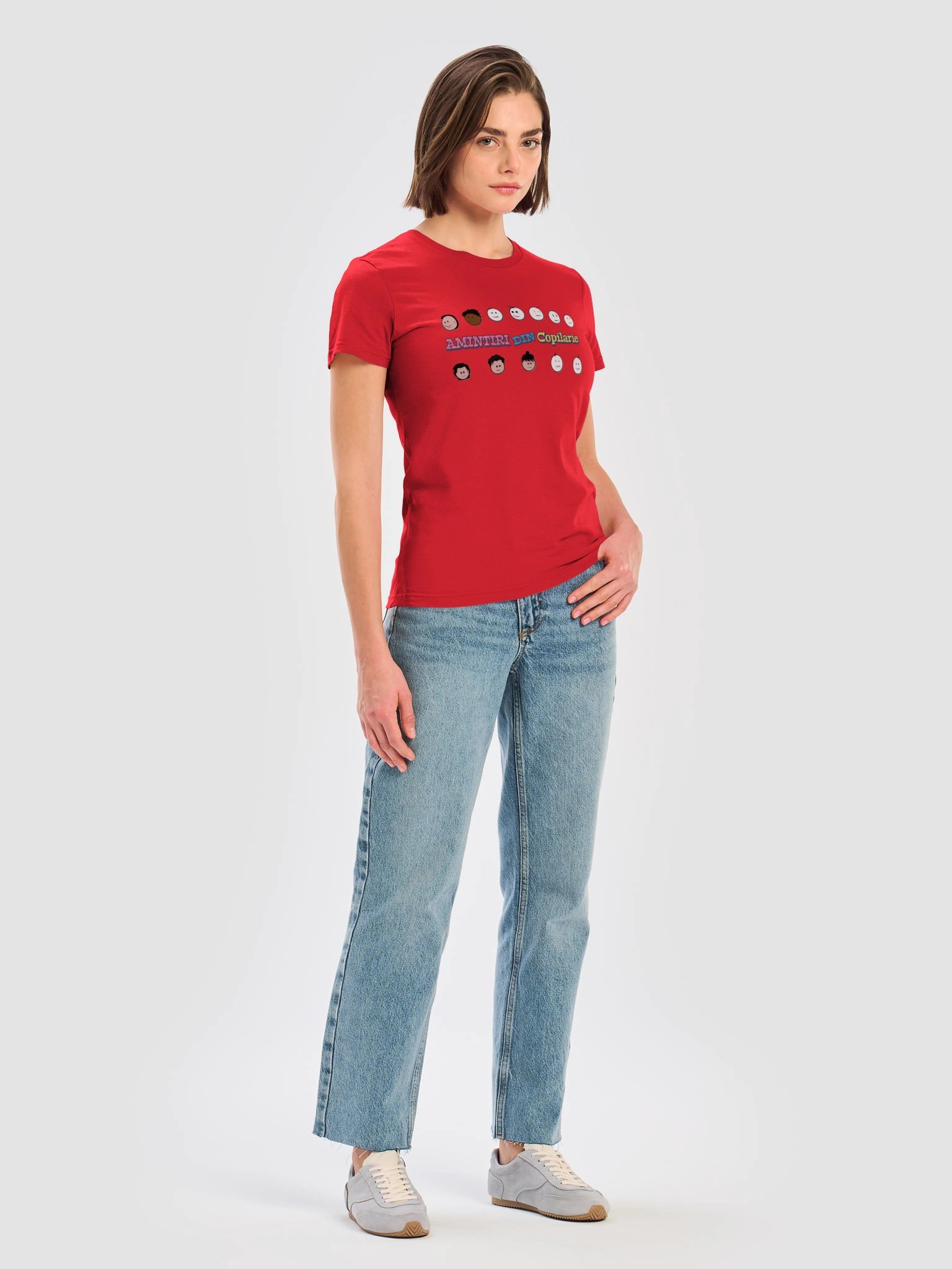 Tricou Damă Roșu – Amintiri Din Copilărie product image (7)
