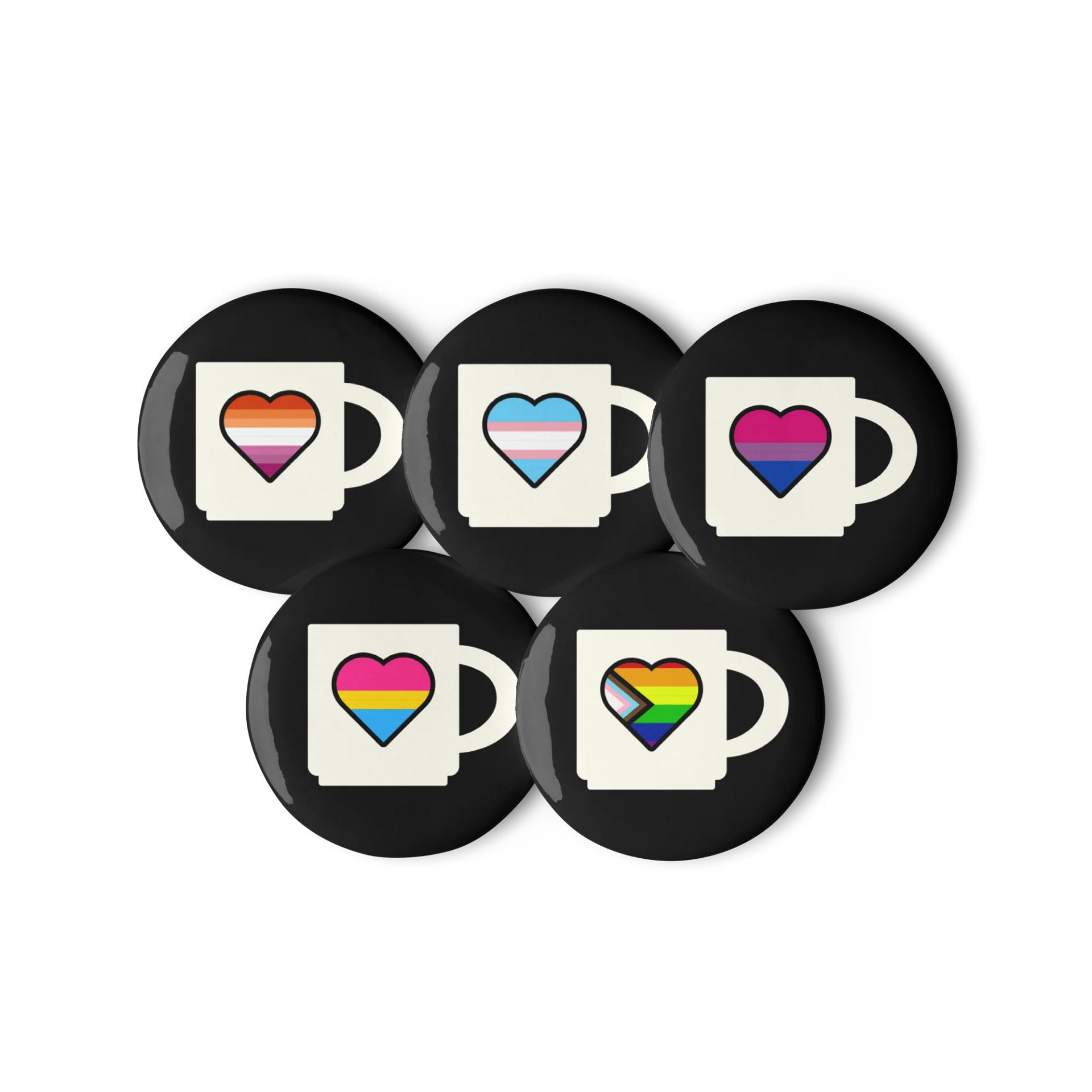 "Lil' Sasshole" Pride Buttons product image (2)
