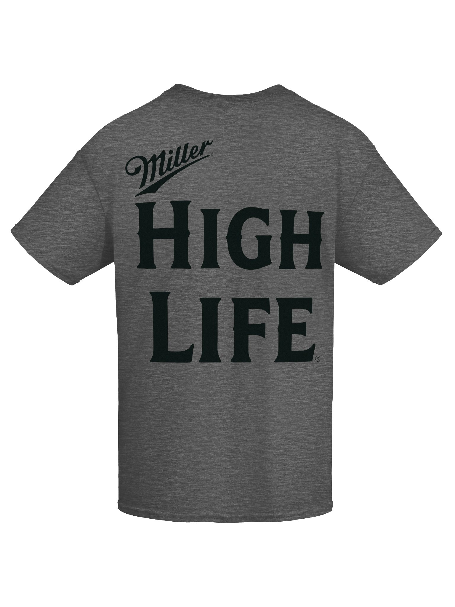 Miller High Life Minimal Black Tee product image (37)