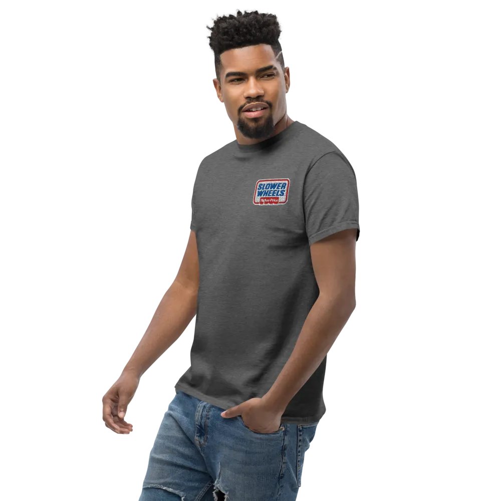 SLOWER WHEELS, HIGHER PRICE UNISEX EMBROIDERED HEAVY TEE product image (10)