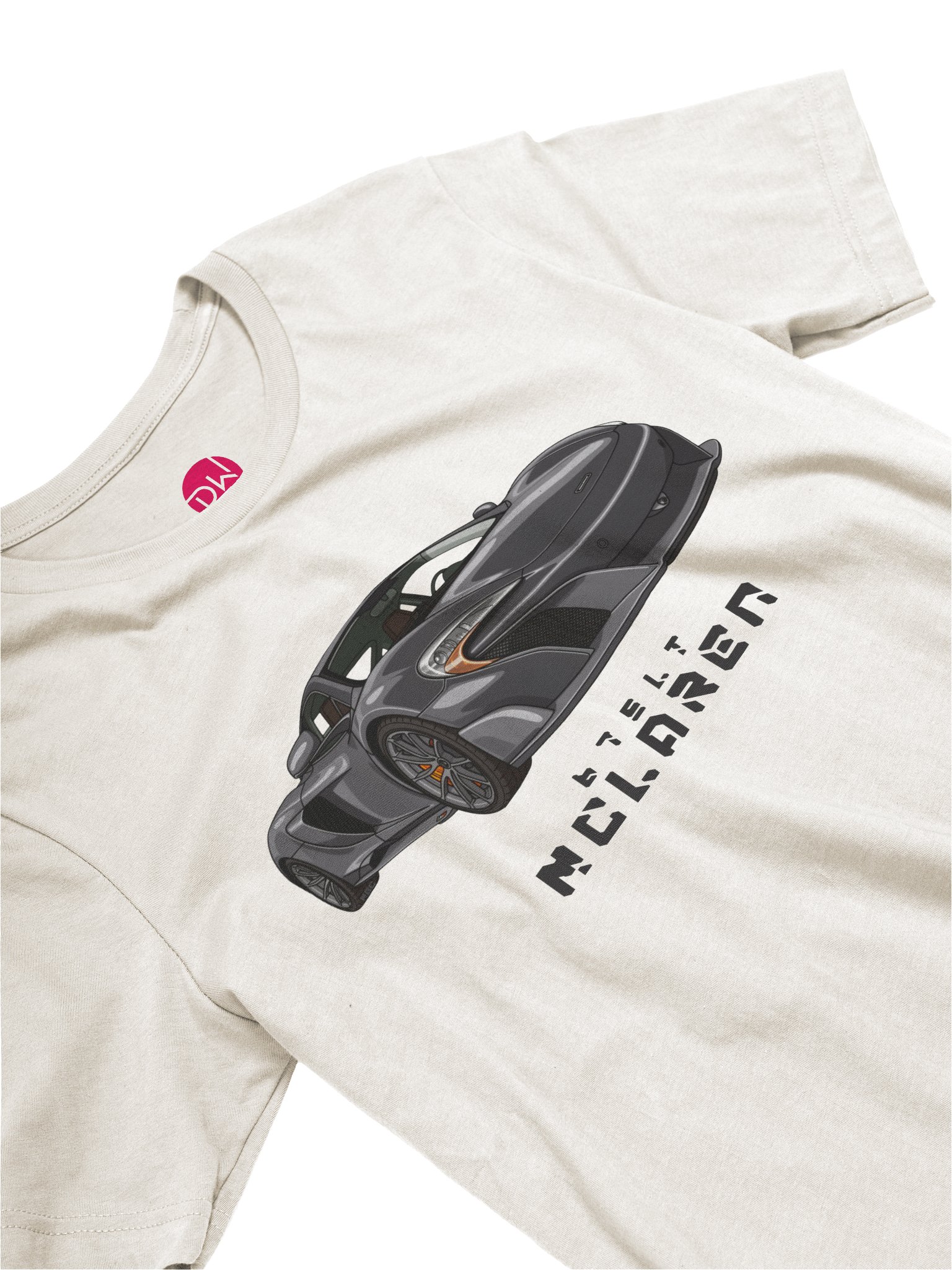 Black McLaren 675LT Shirt (Retro, Sketch, Silhouette) product image (26)
