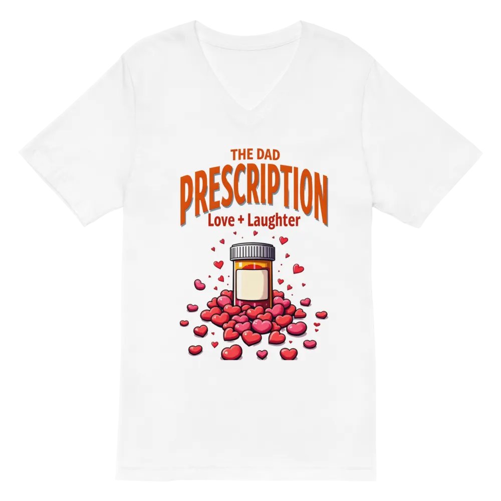 The Dad Prescription V-Neck Tee product image (6)
