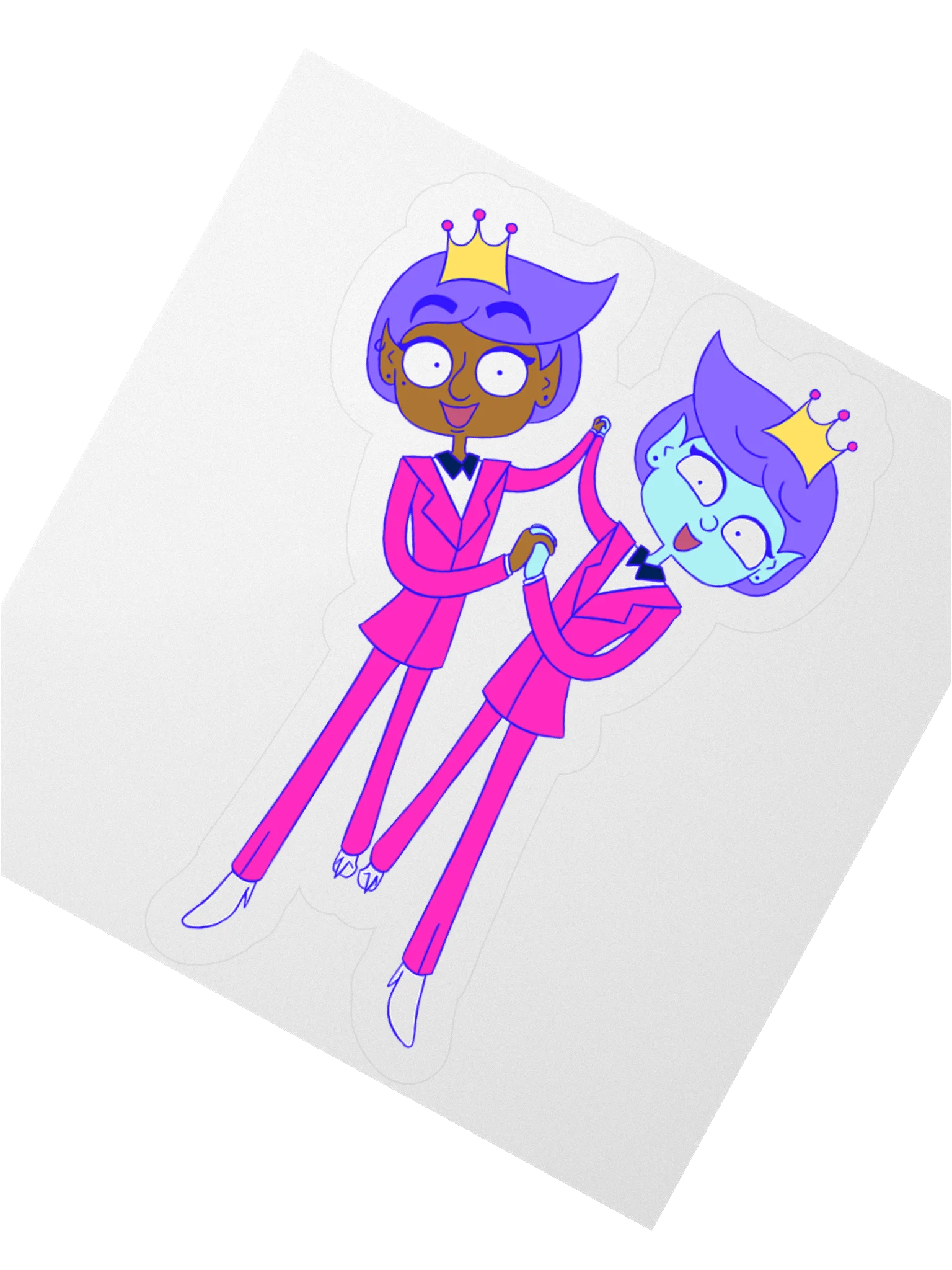Queens Sticker product image (2)