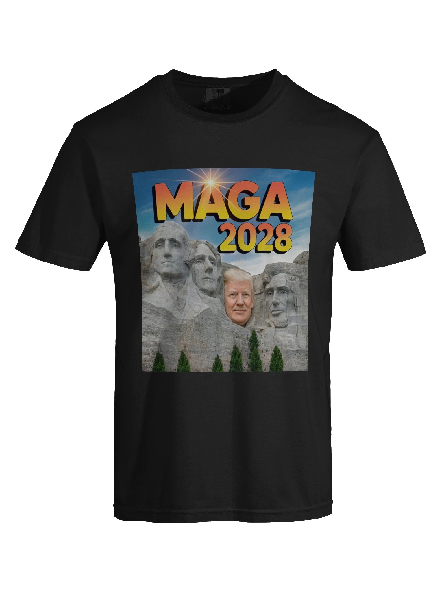 MAGA 2028 Mount Rushmore Tee - Premium Heavyweight product image (7)