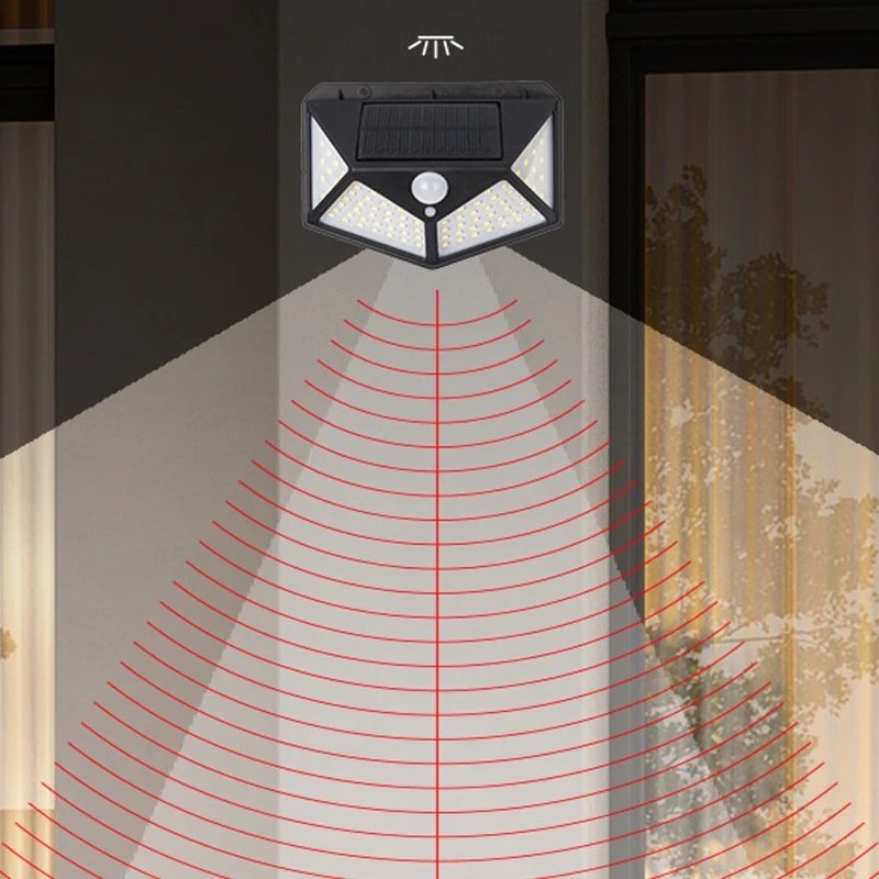 Intelligent Motion Sensor Solar Outdoor Lights product image (4)