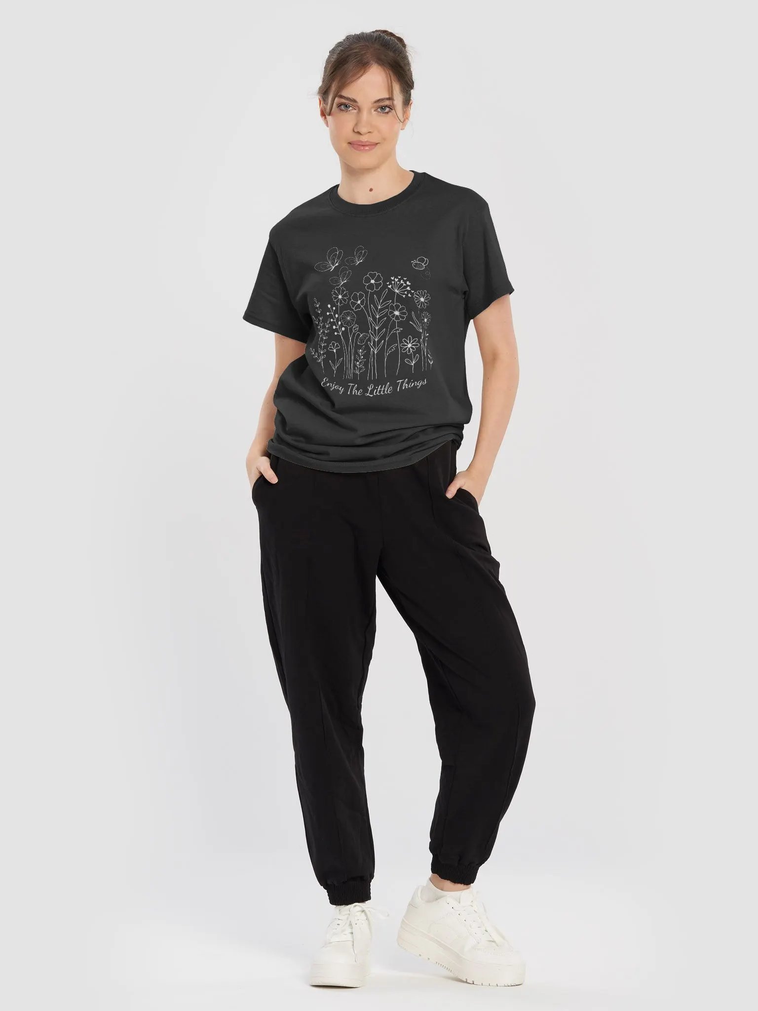 Enjoy The Little Things Floral T-Shirt product image (1)