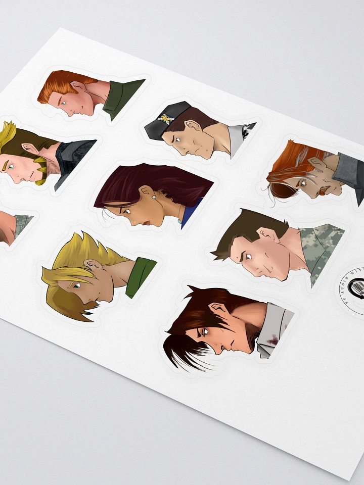 Rescued From Aliens sticker sheet product image (1)