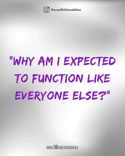 Not everyone experiences life as a single, continuous sense of self.

Plural systems can have:
• multiple perspectives
• inte...