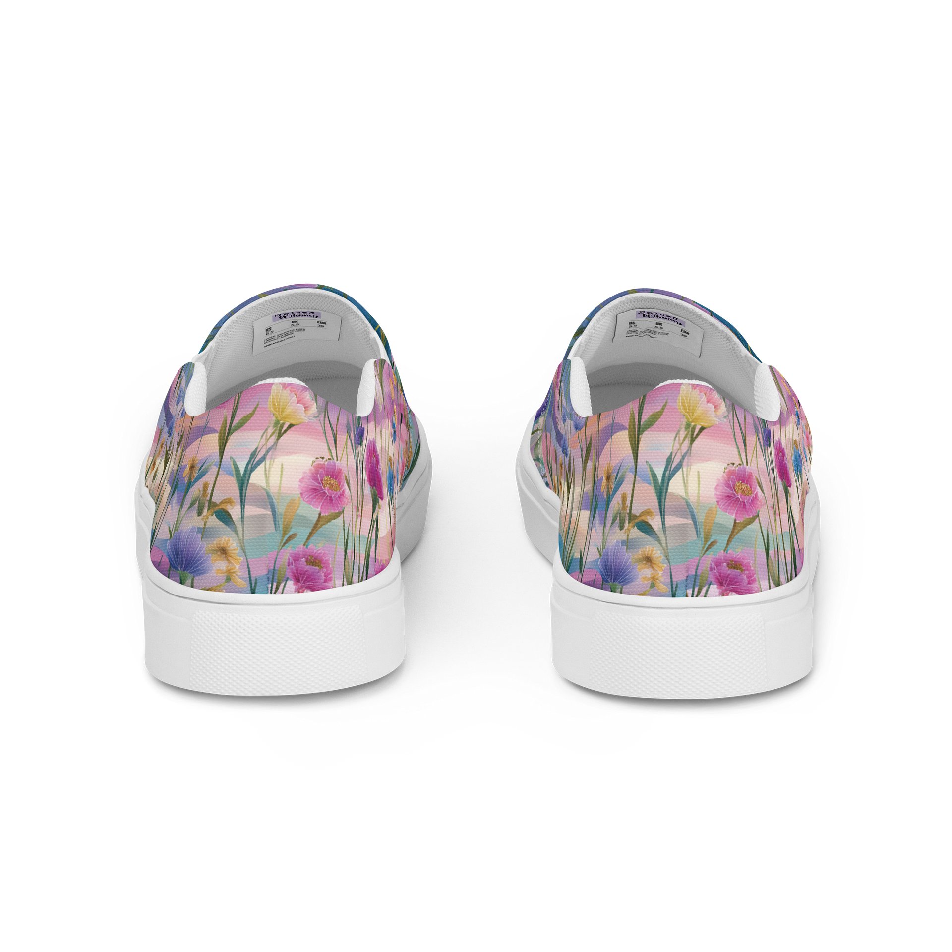 Whimsical Garden Delight Women's Slip-On Shoes product image (4)