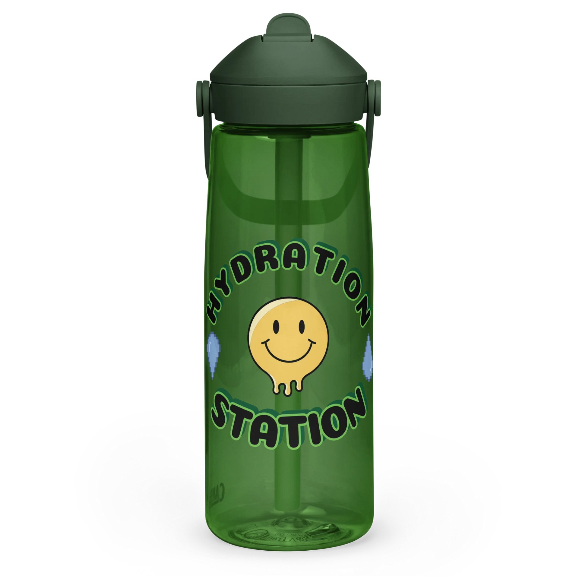 Thrive® Flip Straw: Hydration Station Edition (Green) product image (1)