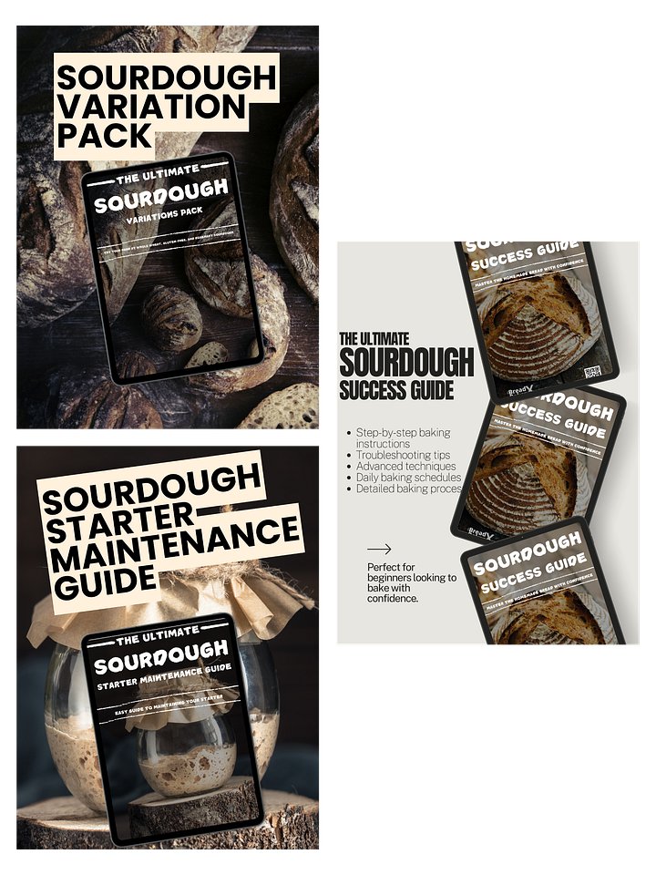 The Ultimate Sourdough Success Guides - BreadXBaker product image (1)