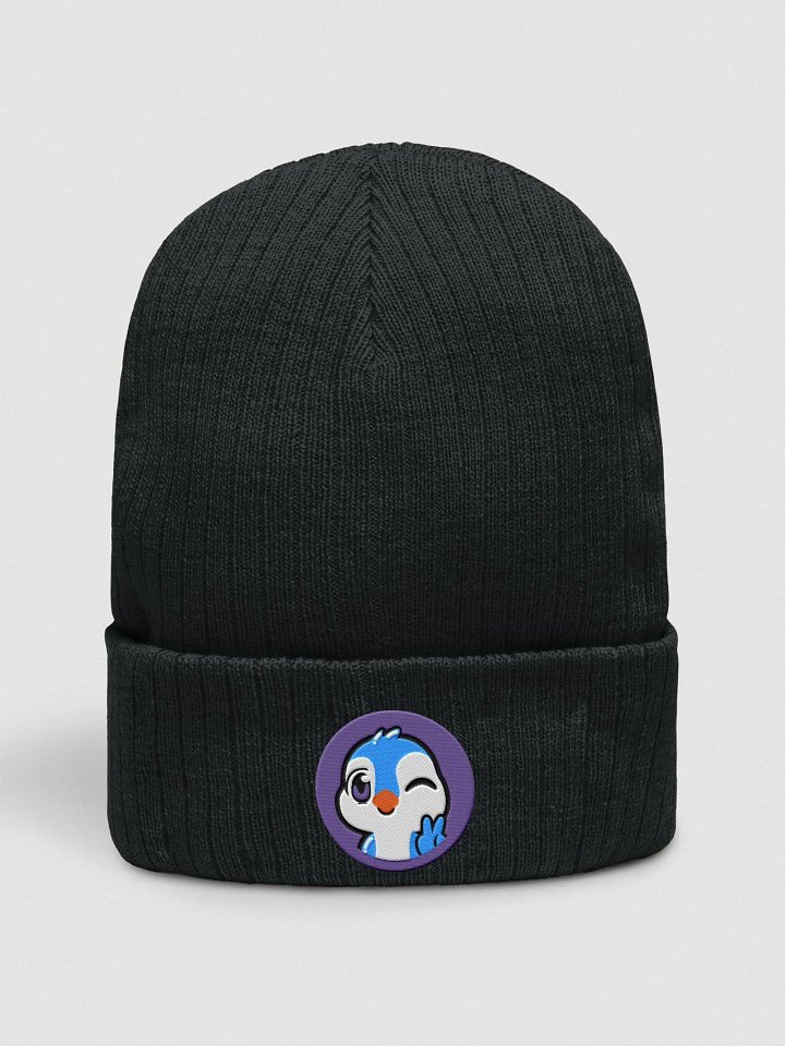 Peace Penguin Embroidered Beanie product image (1)