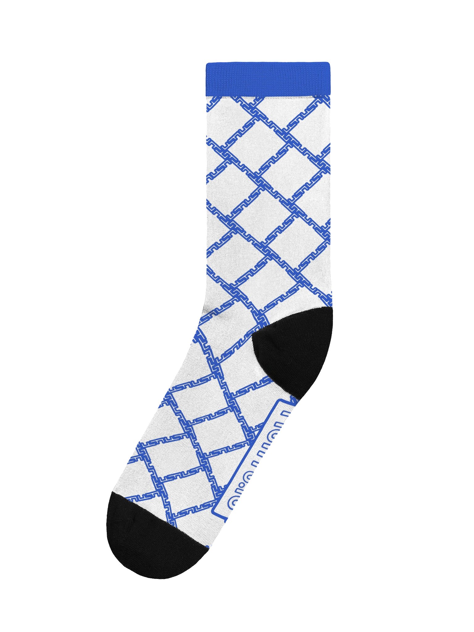 CHAINLINK Socks - White/Blue (Cornerman Edition) product image (1)