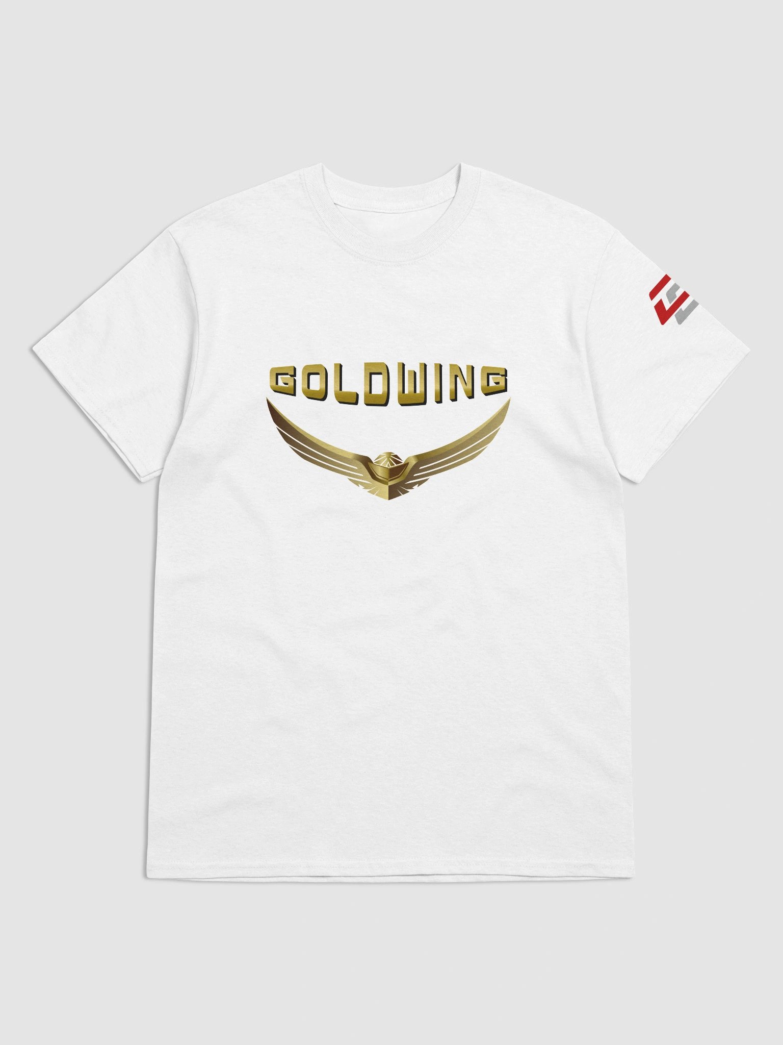 Gold and Bold Goldwing T-Shirt (Big Front) product image (22)