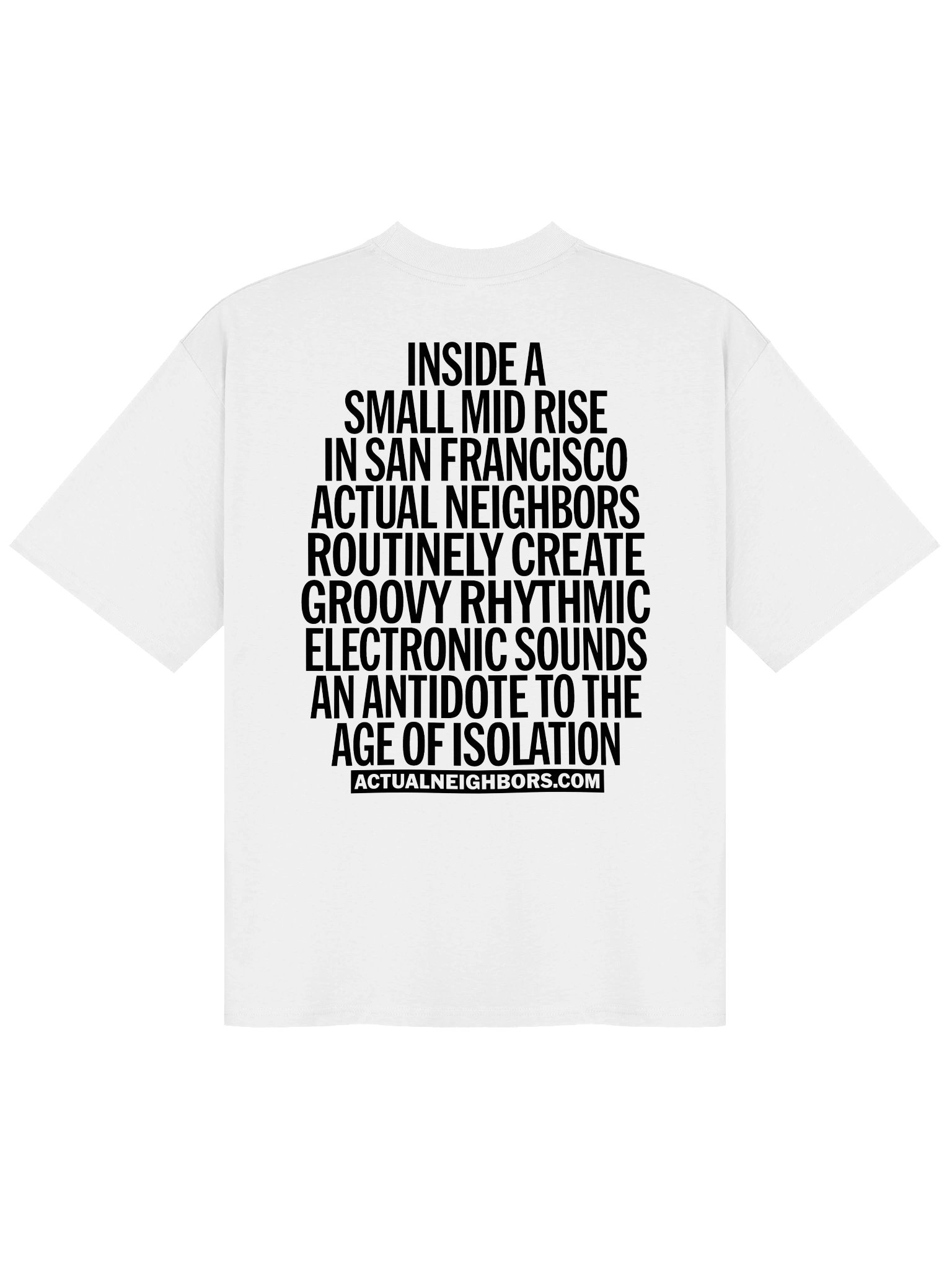 Antidote Oversize Tee (White) product image (1)
