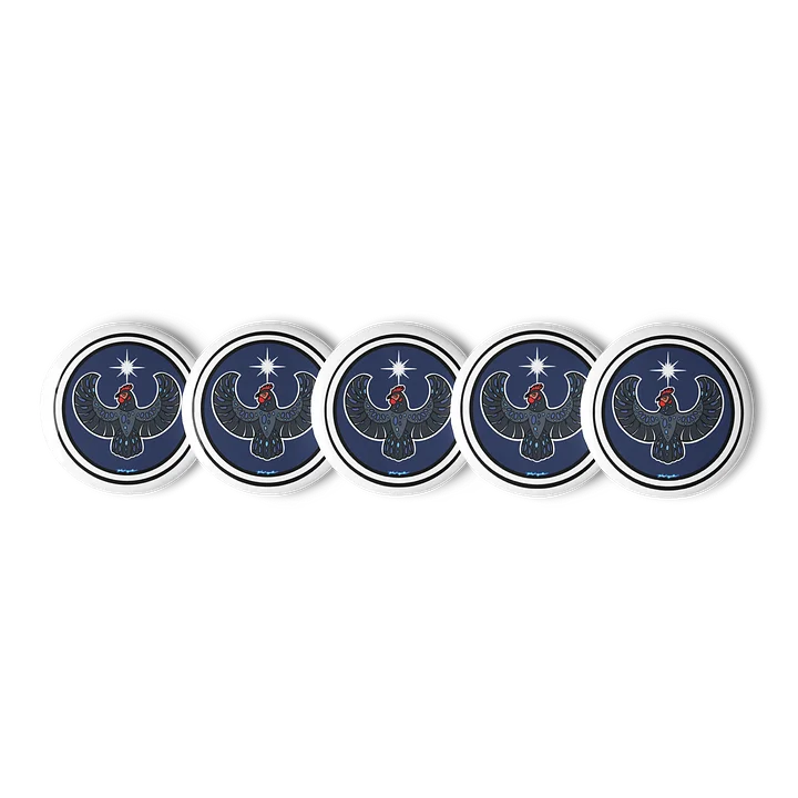 Delaware Blue Hen- Resistance. DE. (5-pack buttons) product image (1)