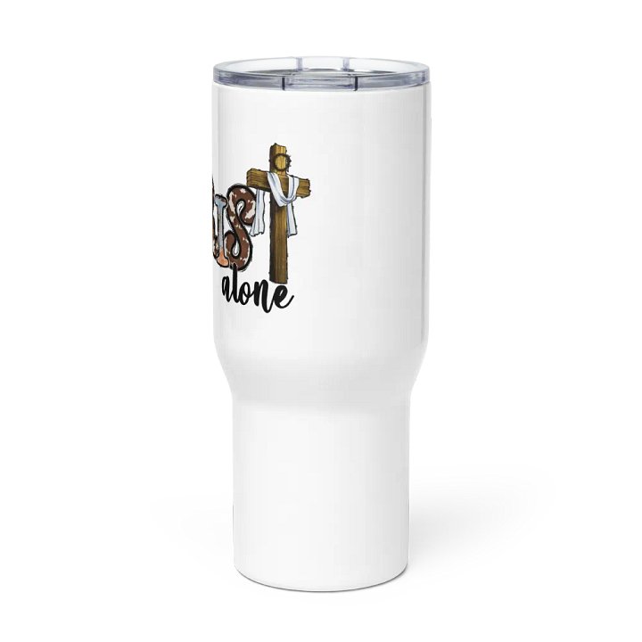 In Christ Alone - Travel Mug w/ Handle product image (3)