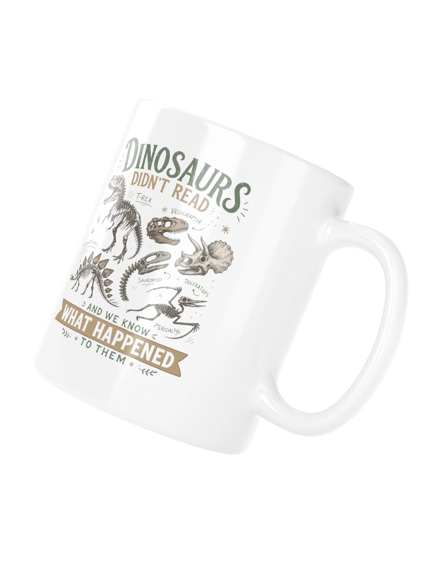 Teacher Mug Funny Dinosaurs Didn’t Read product image (11)