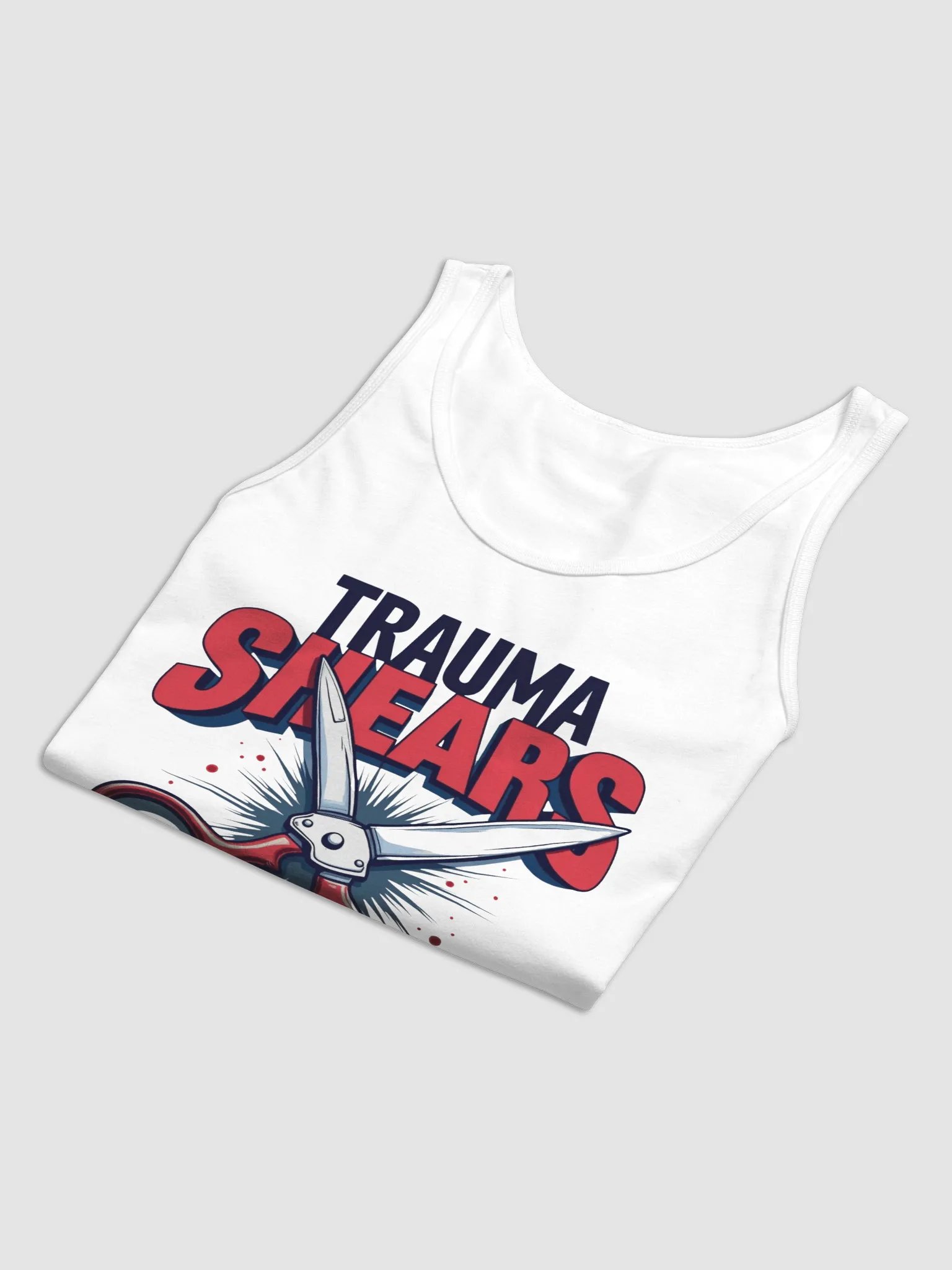 Trauma Shears Graphic Tank product image (22)