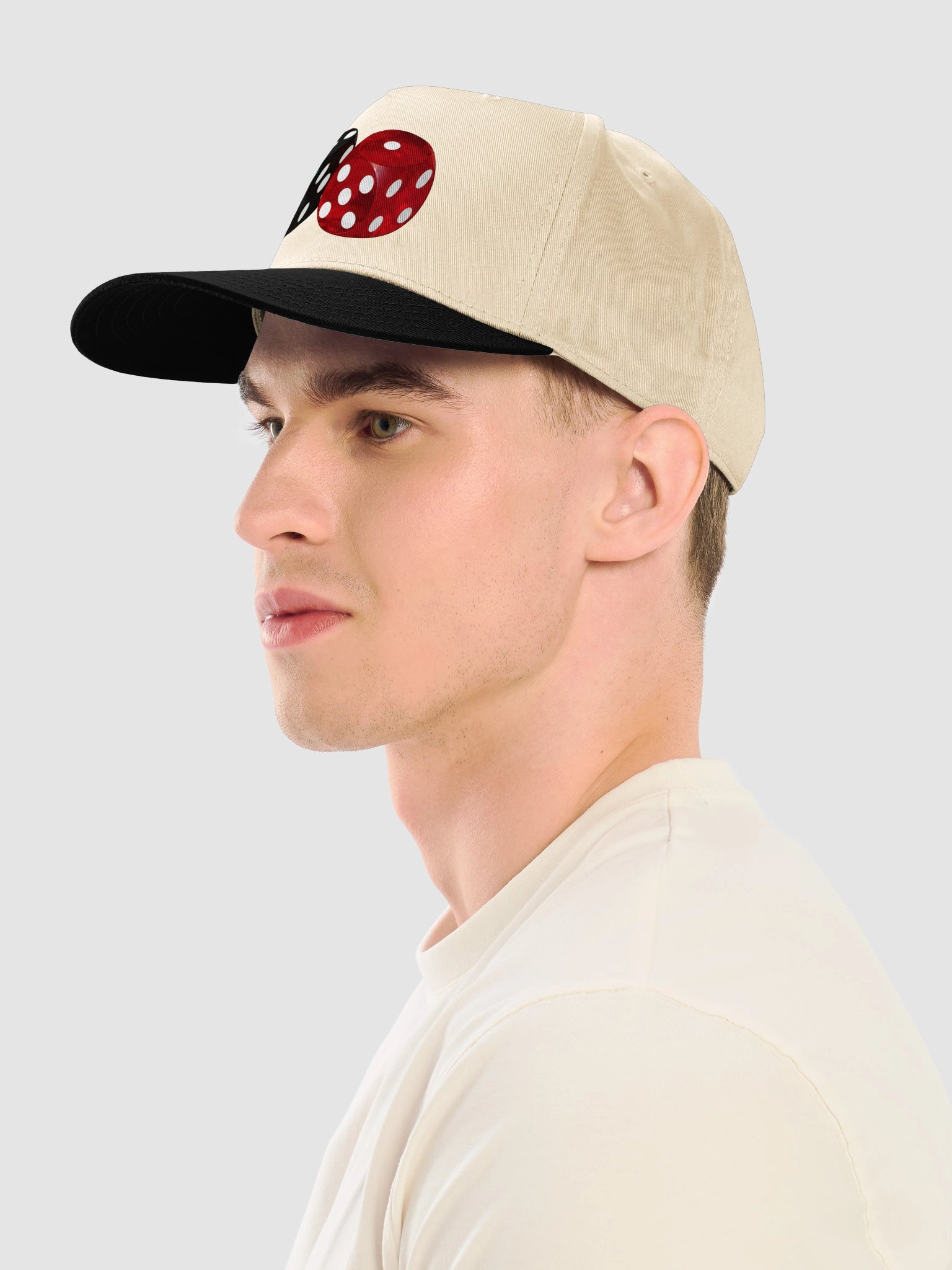 Red & Black Dice Baseball Cap product image (7)