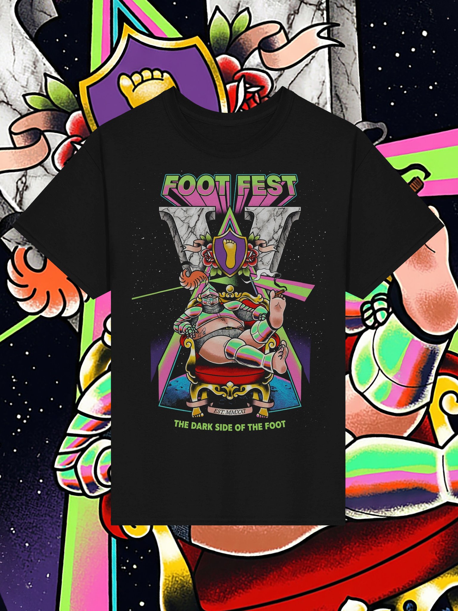 FOOT FEST V : THE DARK SIDE OF THE FOOT BY DOZYTATTOO product image (1)