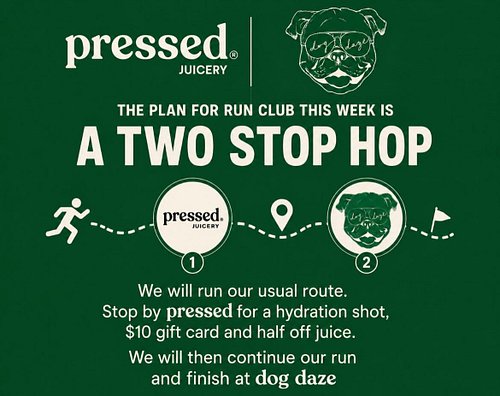 Tonight at Run Club we got a fun one 🤙