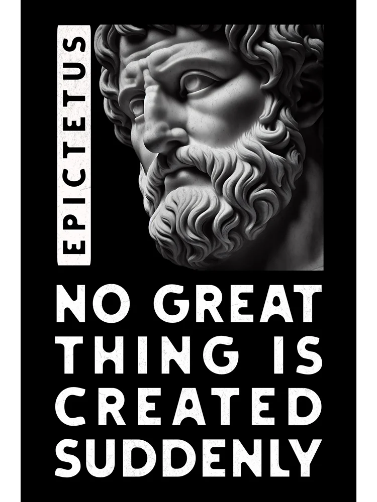 Epictetus Motivation Quote Matte Paper Poster product image (1)