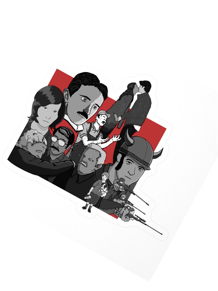 Atom Zombie Smasher: Collage Sticker product image (2)