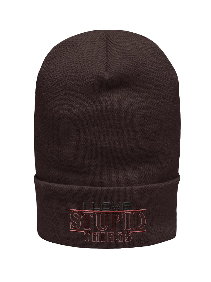 Stylish Stupidity Cozy Beanie product image (2)