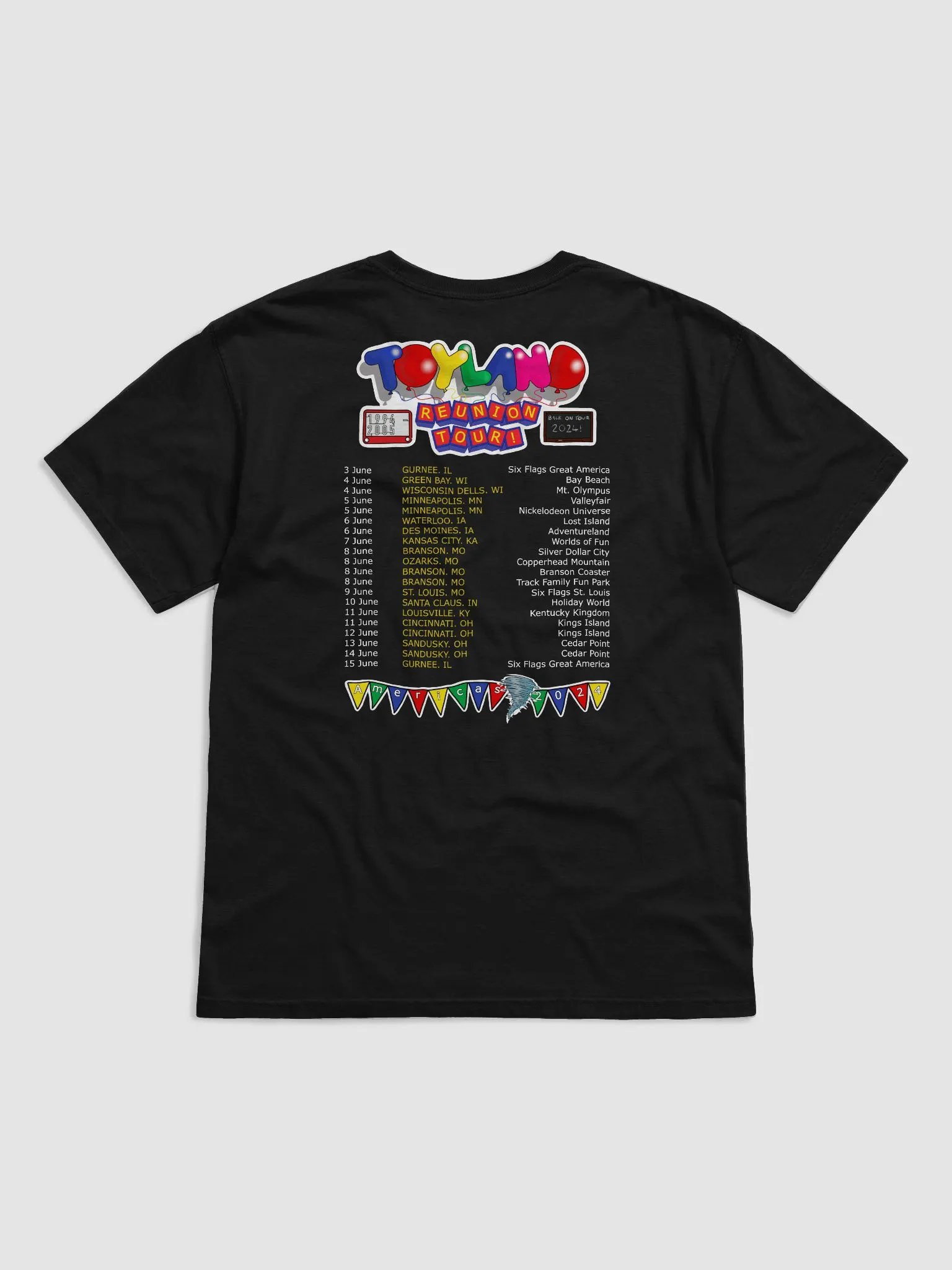 Toyland Reunion Tour USA Tee product image (1)