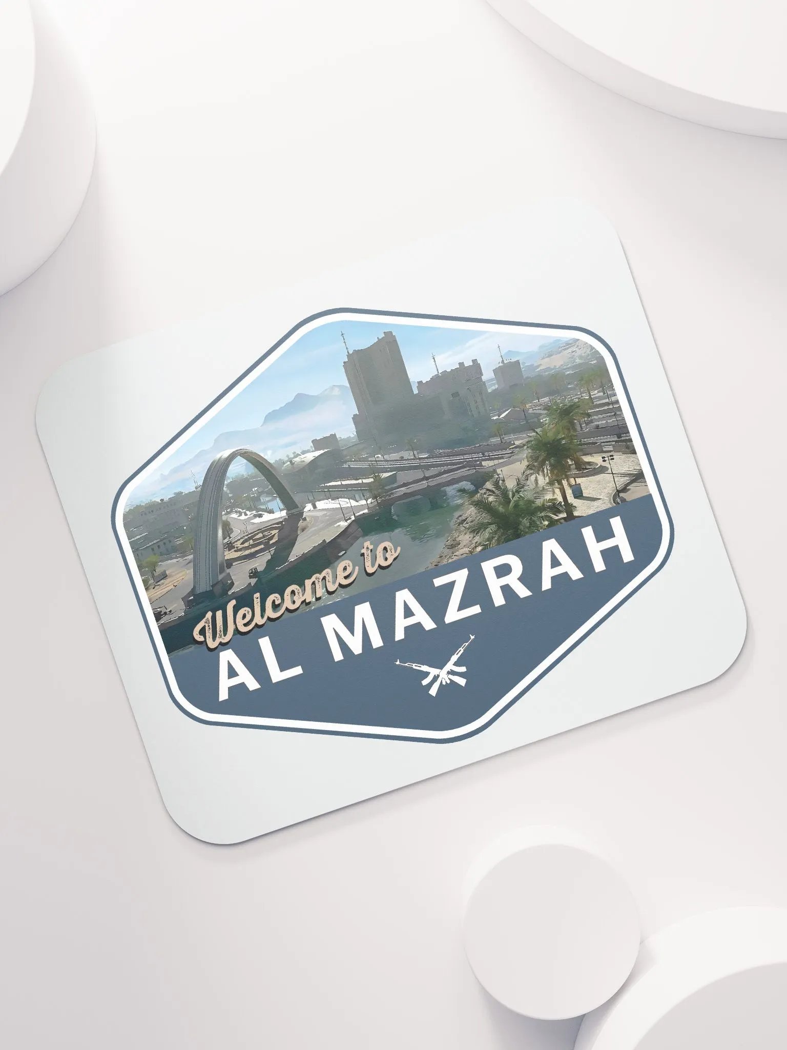Welcome to Al Mazrah Mouse Mat product image (7)