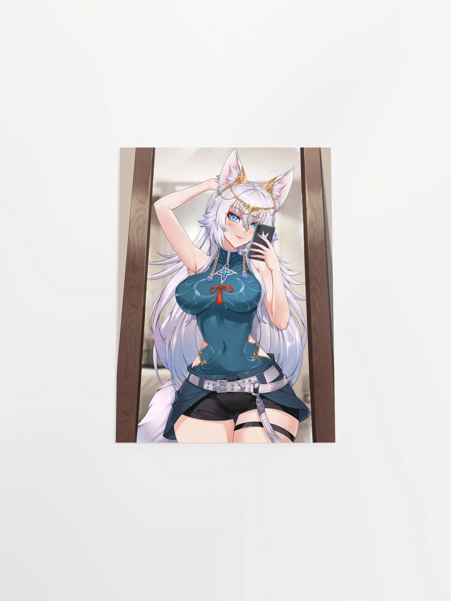 Paws Mirror Selfie Poster product image (4)