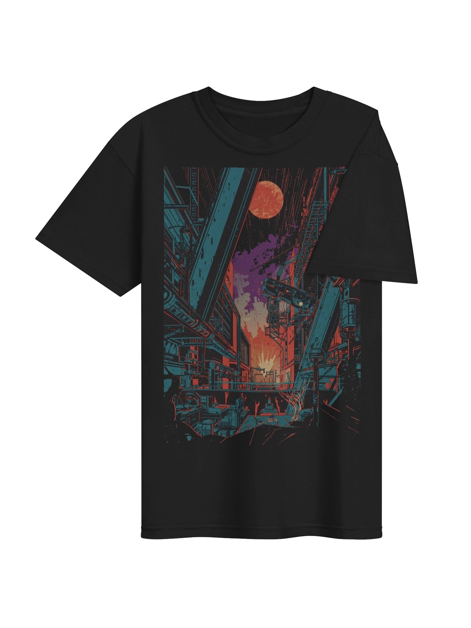 Neo-Visions Cityscape Heavyweight T-Shirt product image (7)