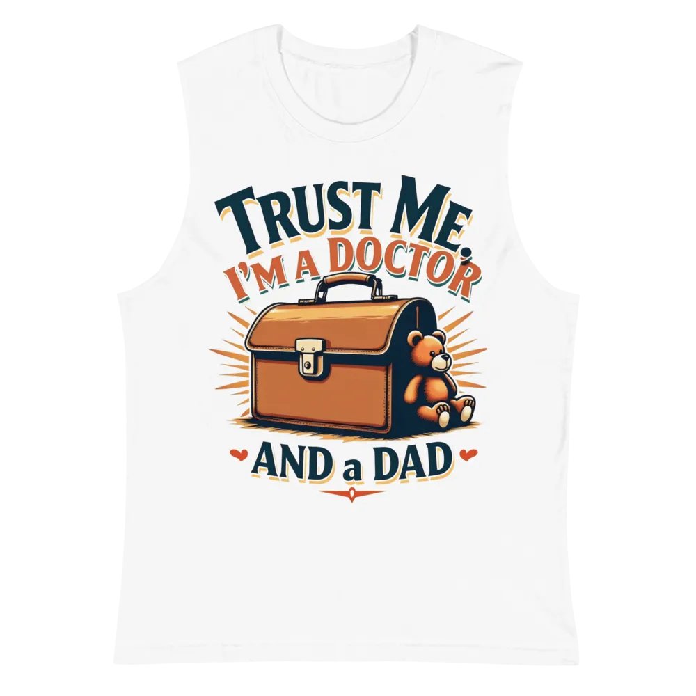 Doctor Dad Vintage Muscle Tank product image (6)