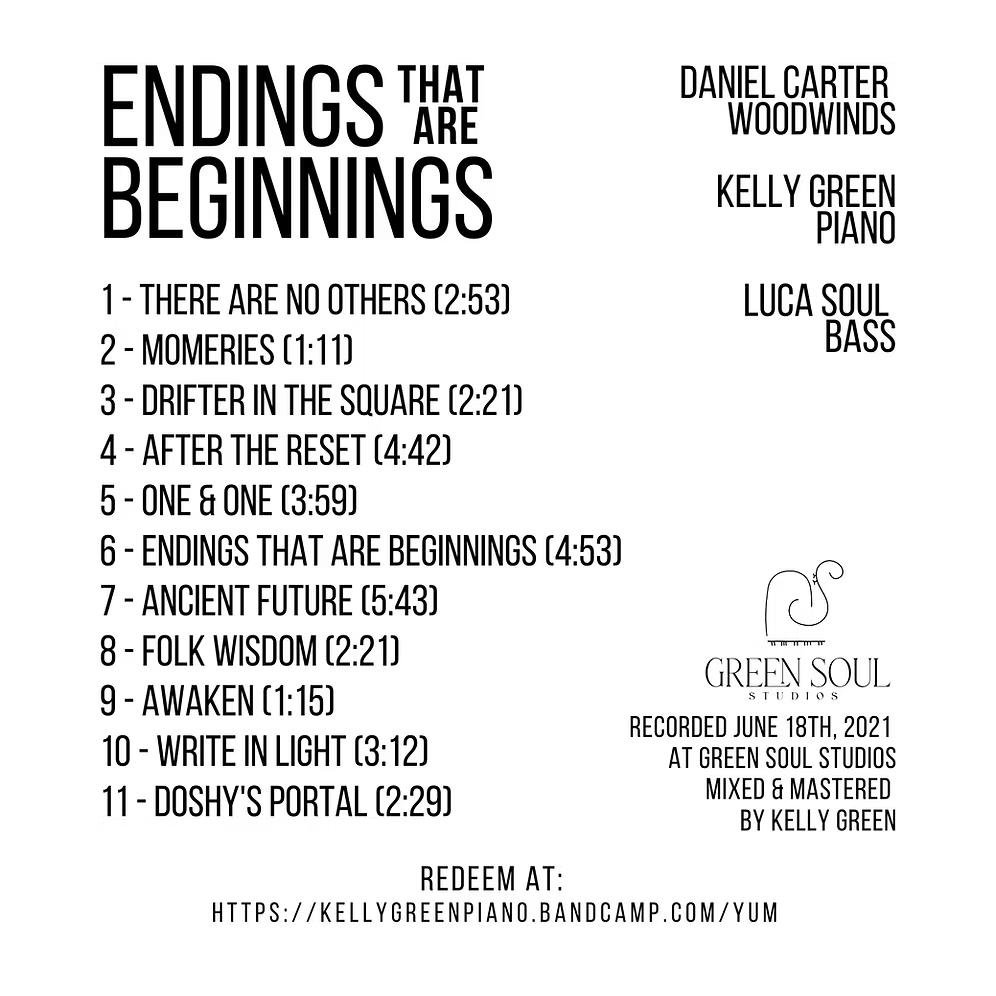 "Endings That Are Beginnings" : Album Cover Print / Download Code product image (2)