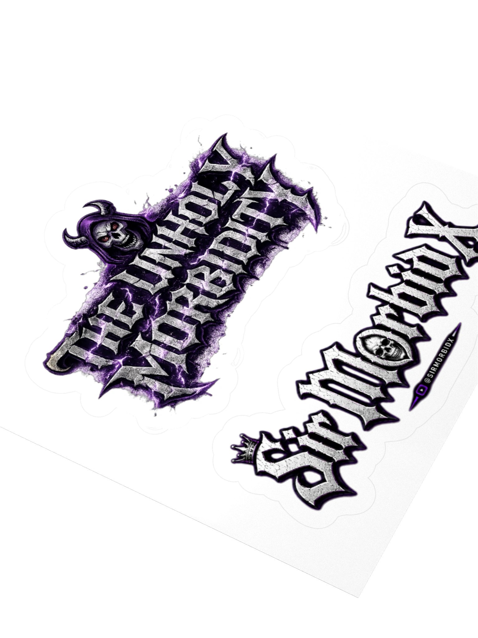 ''The Unholy Morbidity" Kiss Cut Stickers product image (2)