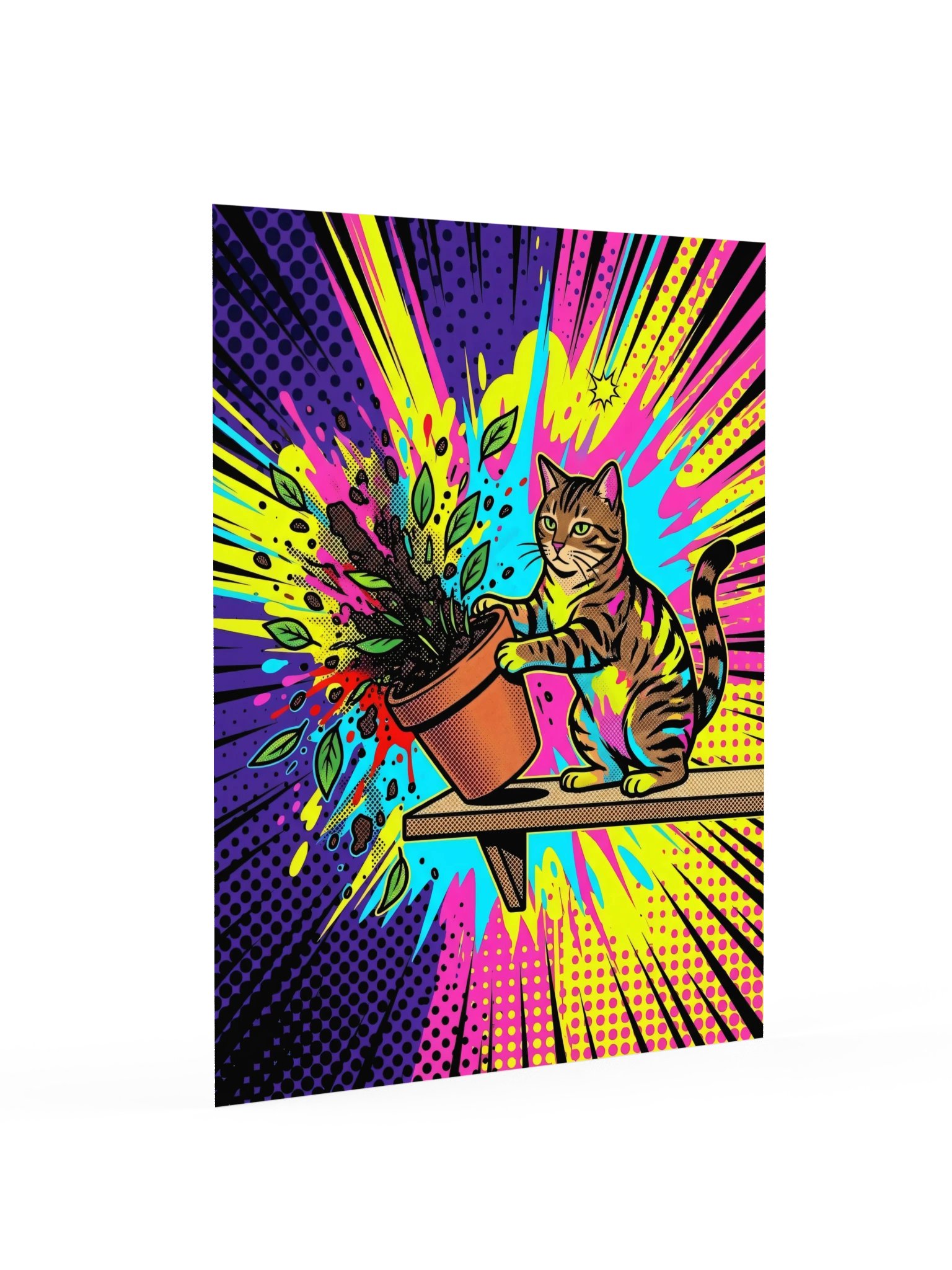 Plant Crime Tabby Poster product image (16)