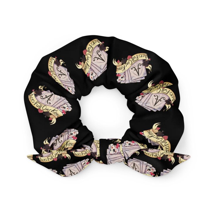 Logo Scrunchie (black) product image (1)