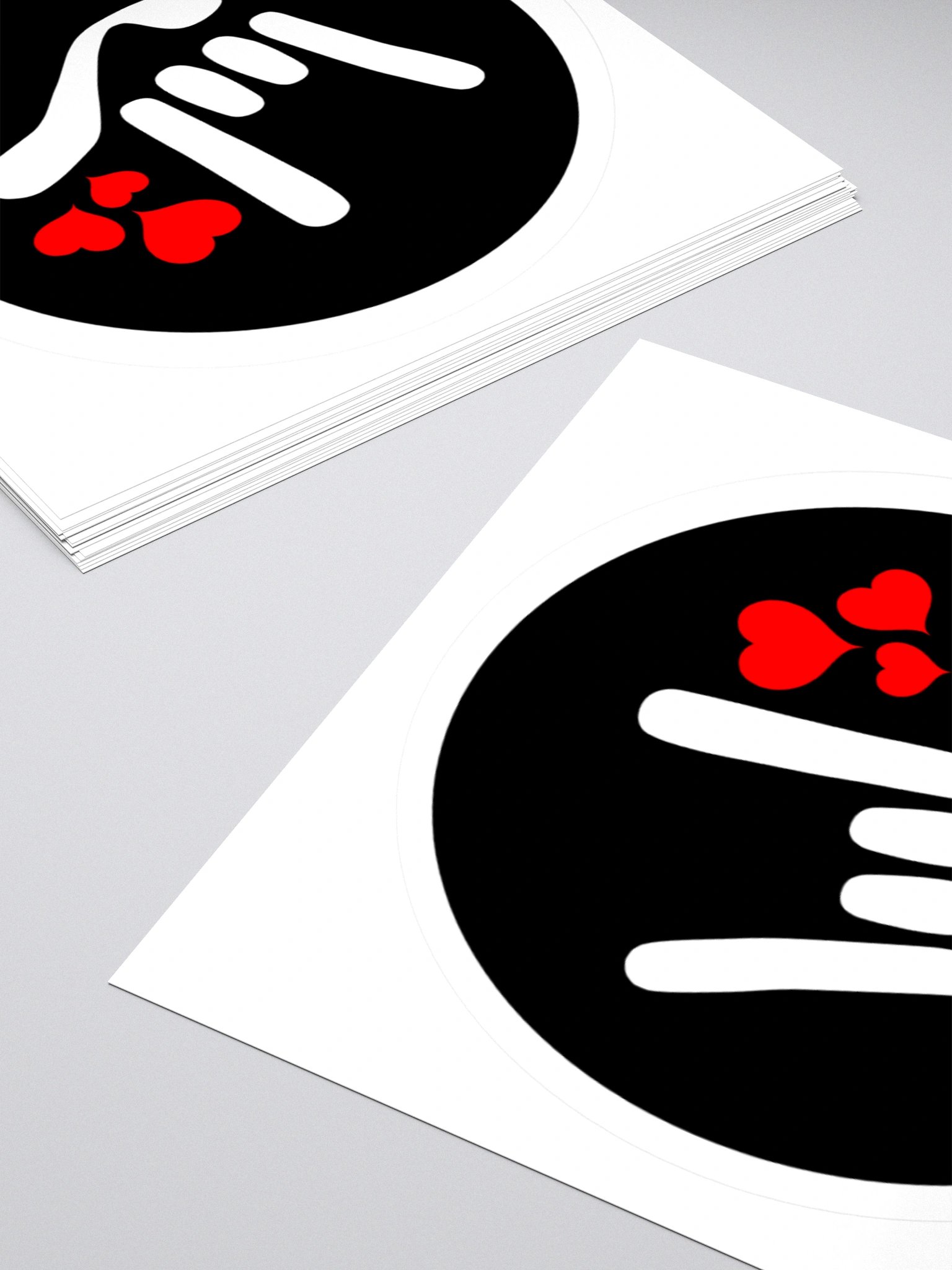 ILY with Heart Sticker product image (4)
