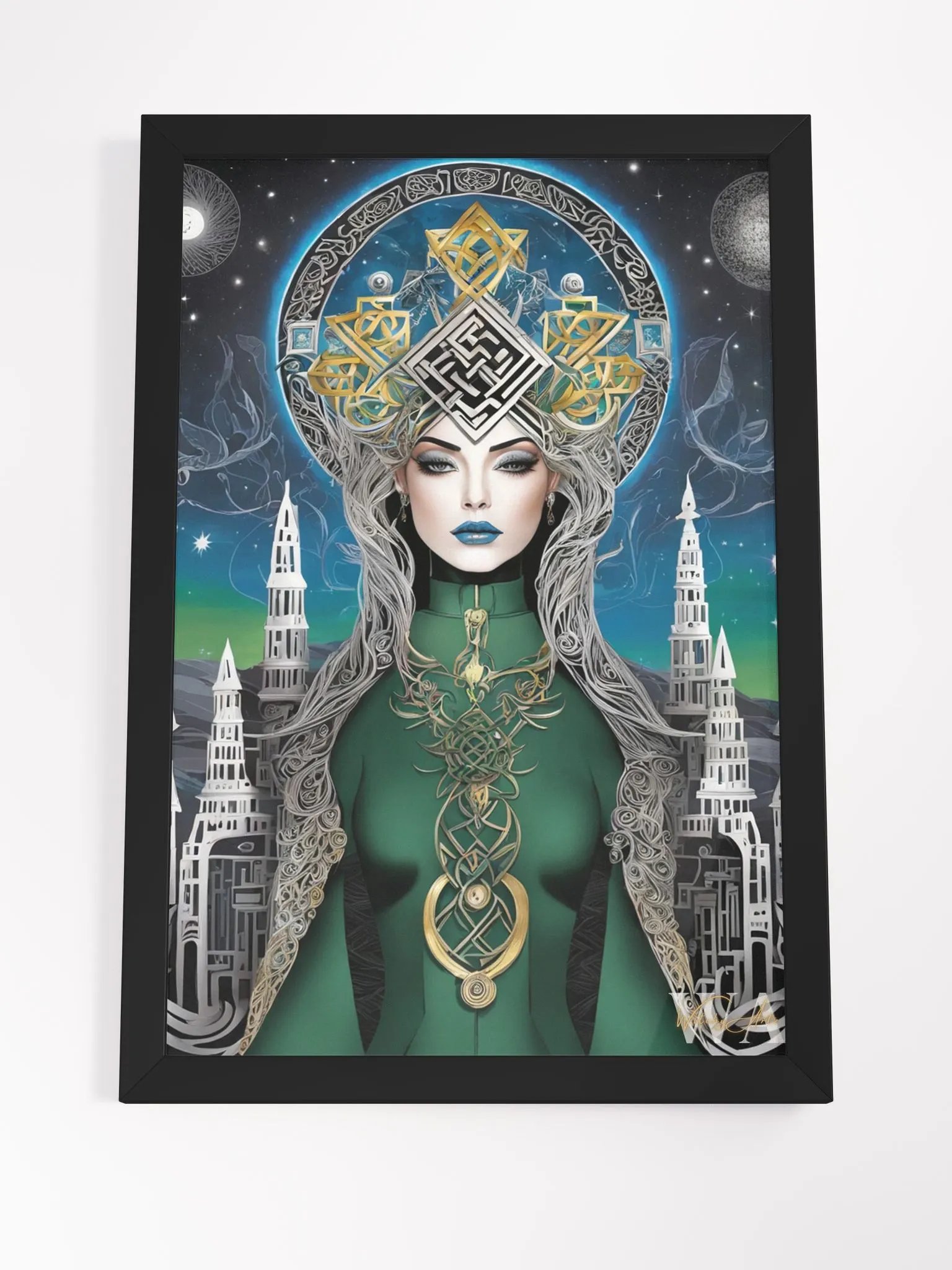 Winter Wiccan 11 - Framed Matte Poster product image (16)