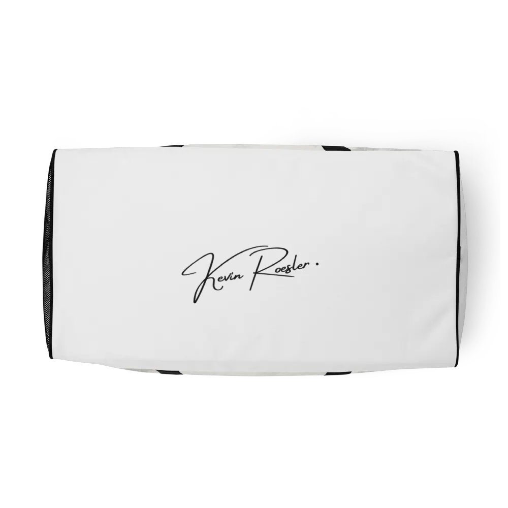 Marble Script All-Over Duffle Bag product image (3)