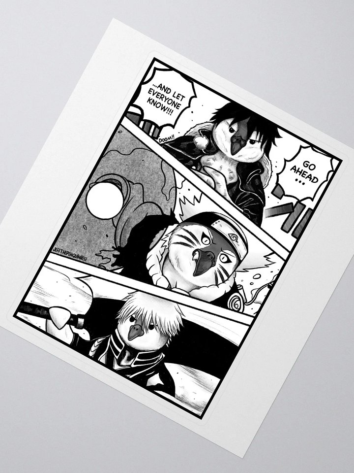 Big penguin three sticker product image (2)