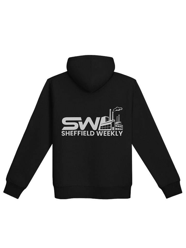 SW Hoodie - Black/White (Chest & Back) product image (2)