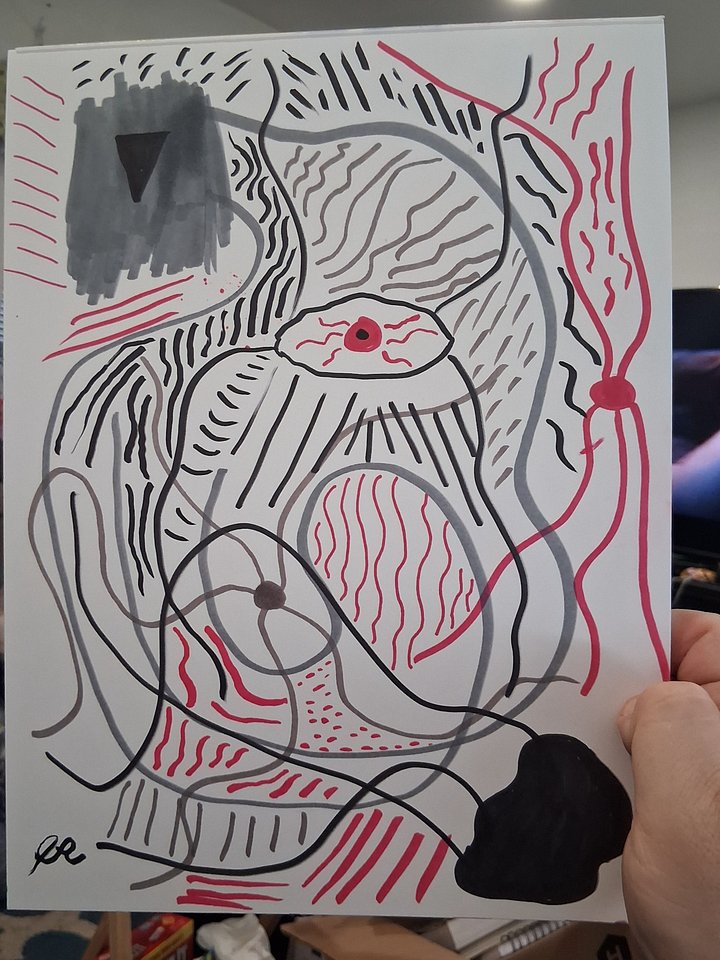 Spirit Code Original Drawing product image (1)