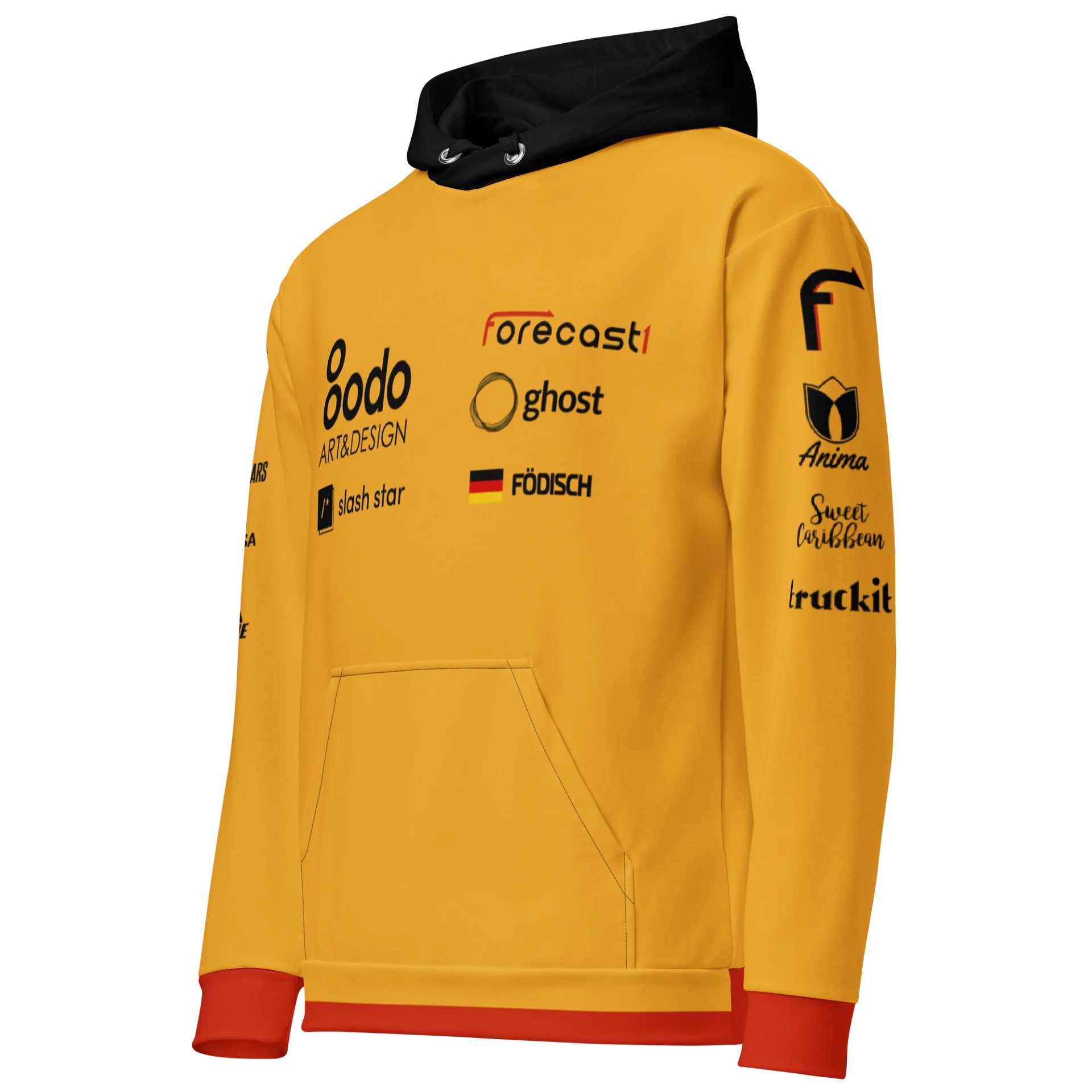 Födisch - Yellow Hoodie Personalized product image (2)