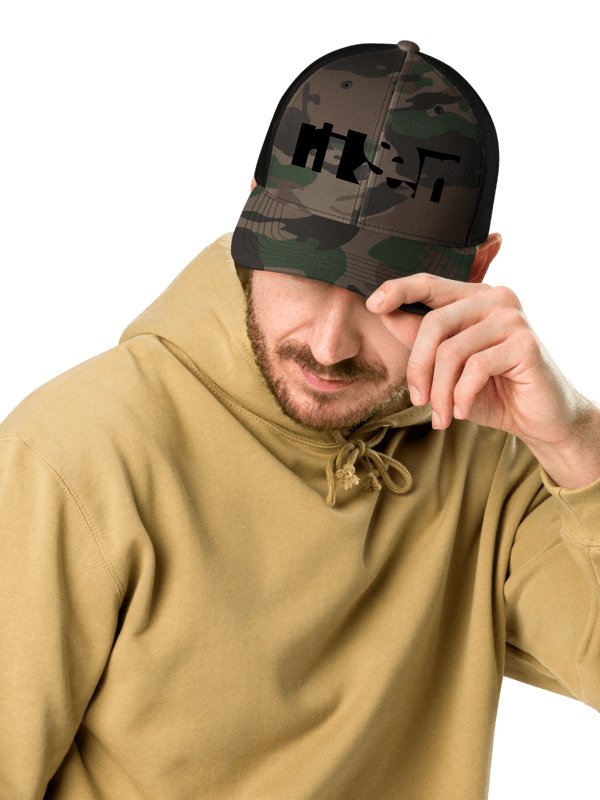 DJ: Risen Has Come | Camo Trucker Hat product image (4)