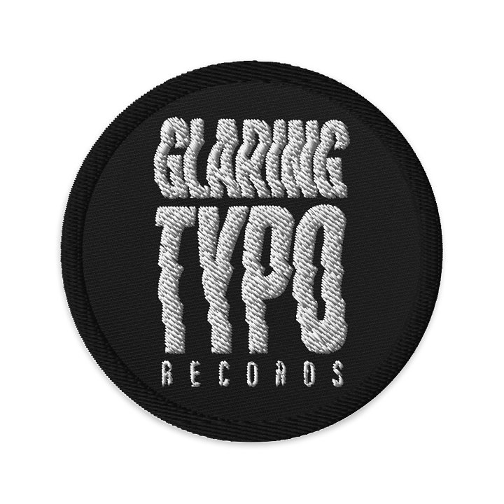 Monochrome Mosaic Embroidered Patches product image (1)