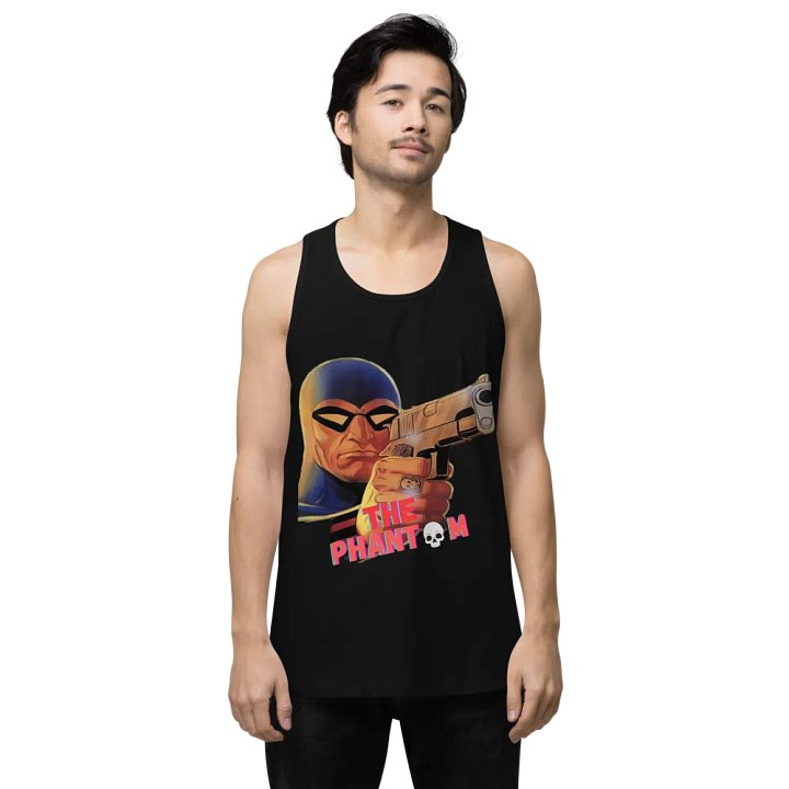 Best Cotton Heritage Men's Tank Top: The Ghost Who Walks - Haunting Supernatural Design product image (2)