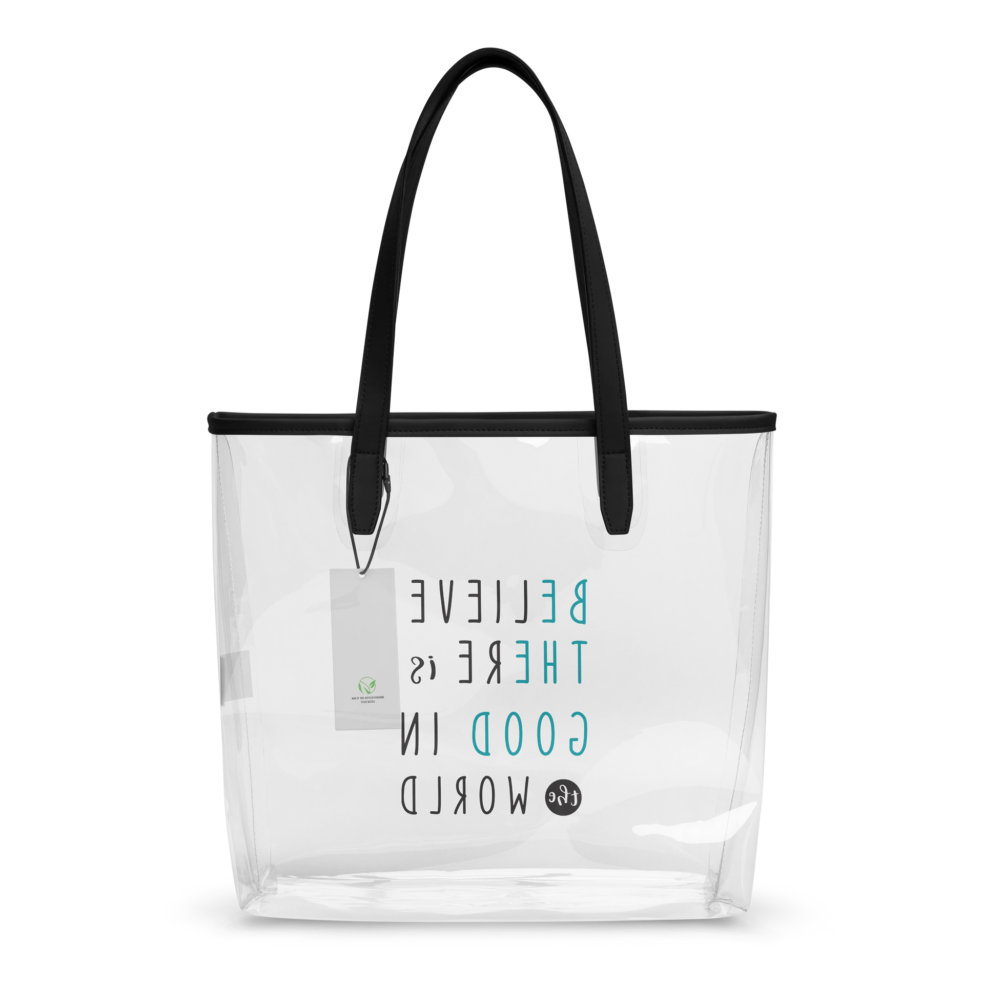 Believe There Is Good in the World Clear Tote Bag product image (2)